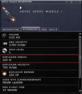 EVE Online - Подробнее о ракетах